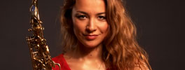Saxophonistin Bilder Natalie Marchenko